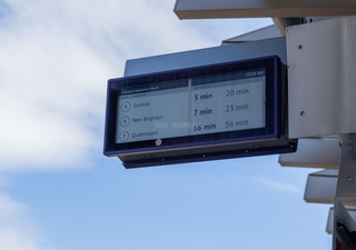 28 Inch E Ink Bus Station Bus Information Waterproof Digital Signage Outdoor Display