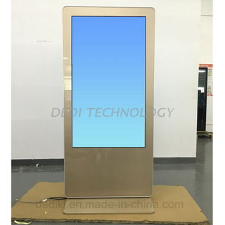 Dedi 43 Inch Double Side Free Standing Mall Kiosk with Digital Signage Built-in