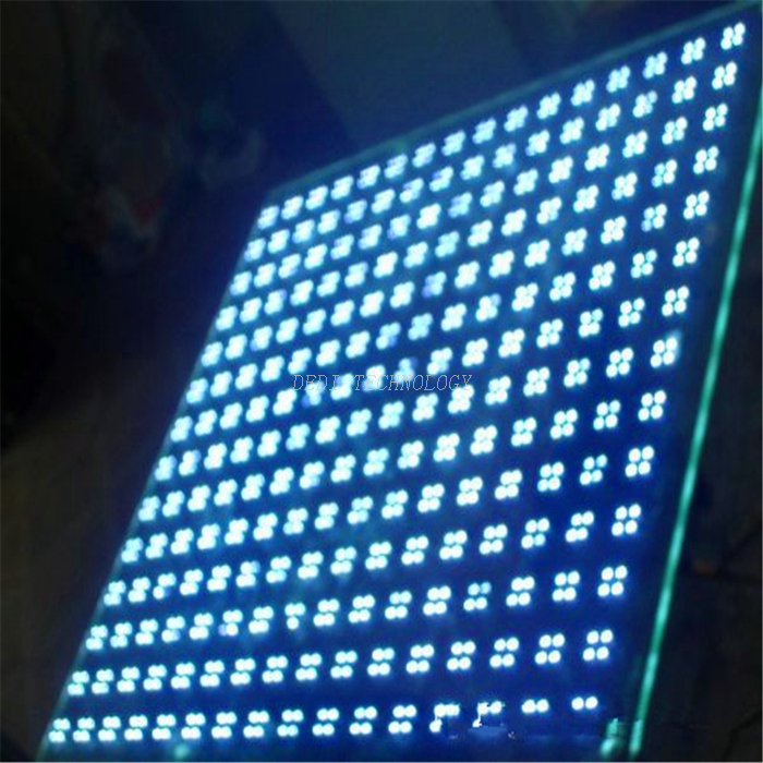 Colorful Laminated Tempered LED Glass of Window/Wall