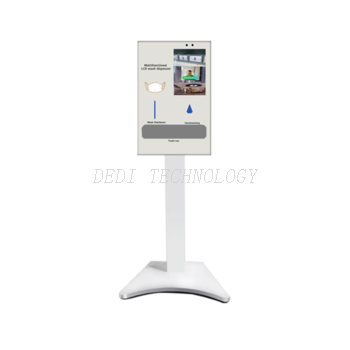 21.5-inch Multifunctional LCD Mask Dispenser with Face Recognition, Temperature Measurement etc.
