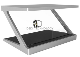 180 degree holographic display cabinet