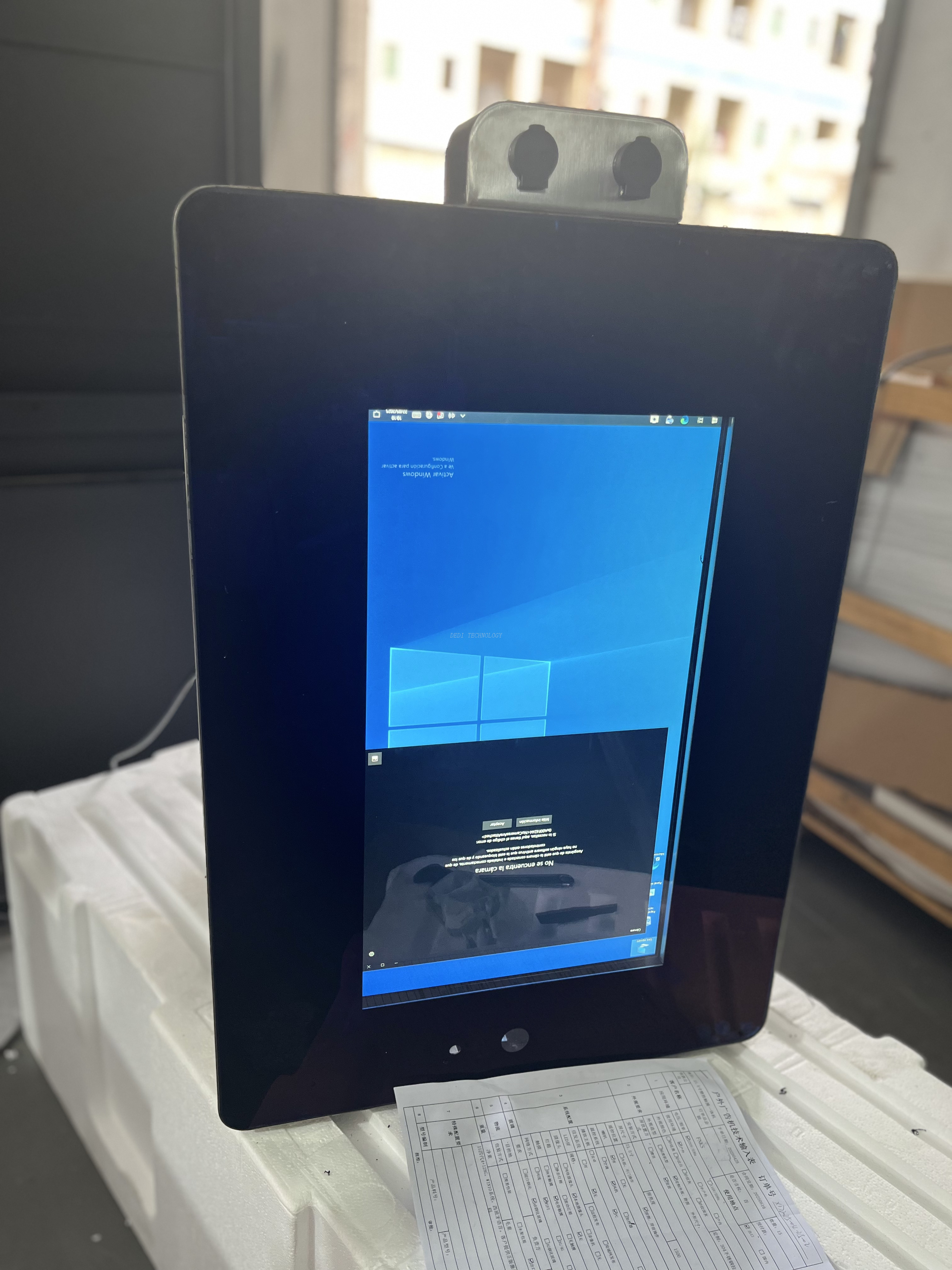 2000Nits Lcd Outdoor stainless steel Totem Display Custom21.5Inch Digital Signage Lcd Capacitive Touch Screen Monitor for Outdoor