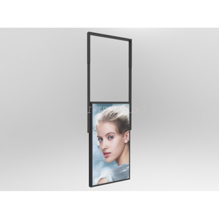 55inch Ceiling Mounting Double Sided Window Display, 700/3000nits Wide Range Temp., Android OS
