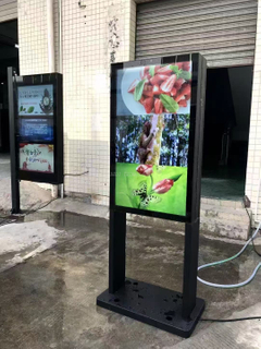 55inch Fully Enclosed IP66 Rated Outdoor Digital Signage 