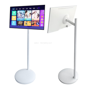  32inch Stand Digital Signage With Touch Screen Built-in Battery