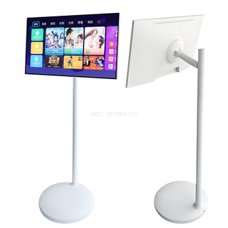  32inch Stand Digital Signage With Touch Screen Built-in Battery