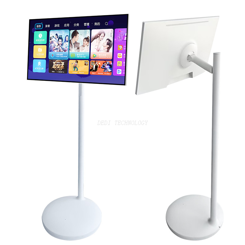  32inch Stand Digital Signage With Touch Screen Built-in Battery