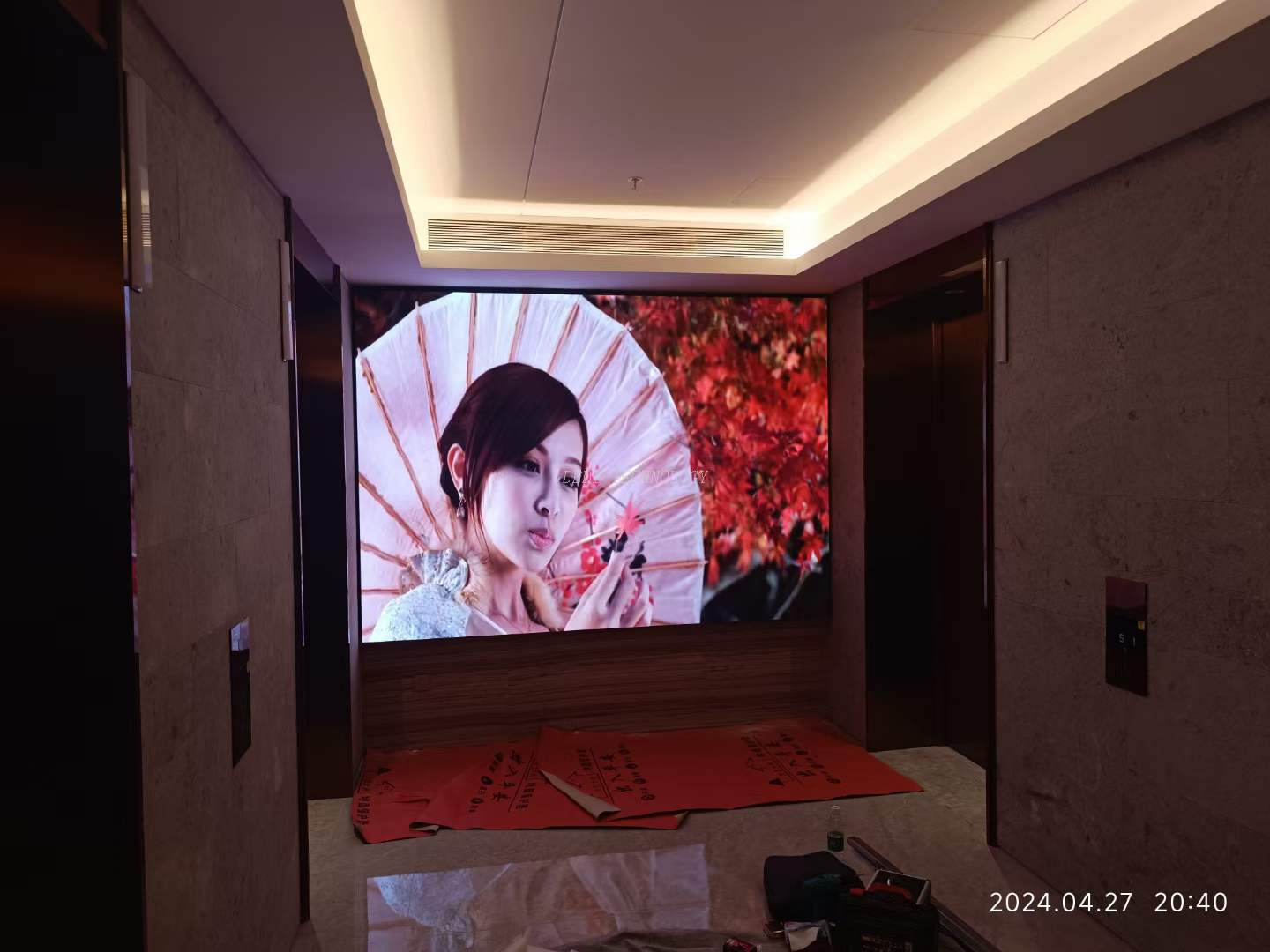 Public Backdrops LED Video Wall Panel Indoor P3.91 HD LED Display
