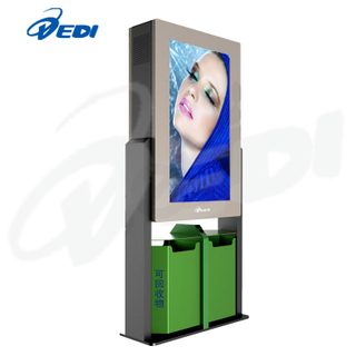 42inch high brightness(2500nits) standing floor outdoor advertising lcd display