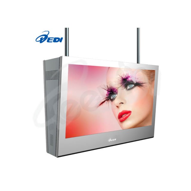 42inch double faced- high brightness LCD advertising display with fan-cooling