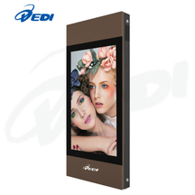  42inch 2500nits high brightness outdoor advertising lcd display with wall mounte