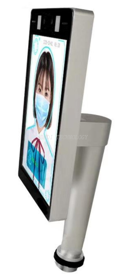 Thermal imaging face recognition scanner infrared body temperature measuring machine 