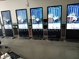 Dedi Indoor 47inch Vertical LCD Kiosk Portable Digital Signage