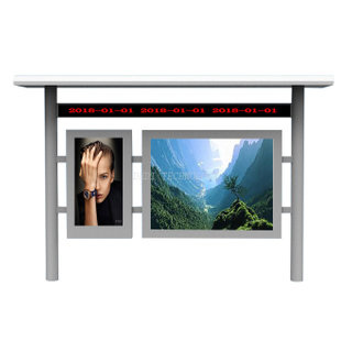 65 inch add 32 inch outdoor Multi Screen free standing LCD Display for advertising