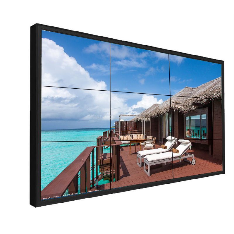 Narrow bezel cheap HD 4k high-quality LCD video wall design tv wall display
