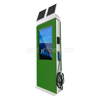 Solar Powered Car Charging Kiosk
