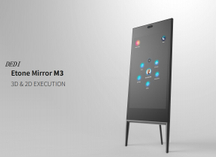 This smart mirror puts a personal trainer in your reflection